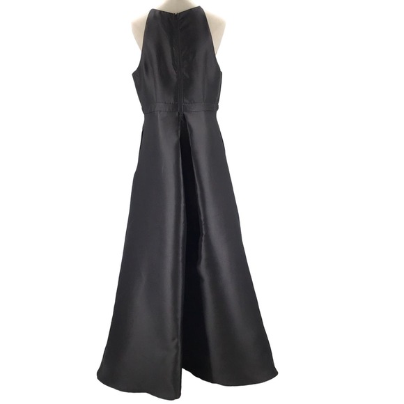 LULU'S XL Black Broadway Show Spaghetti Straps High-Low Maxi Dress - Picture 4 of 10